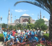 Przed Hagia Sophia